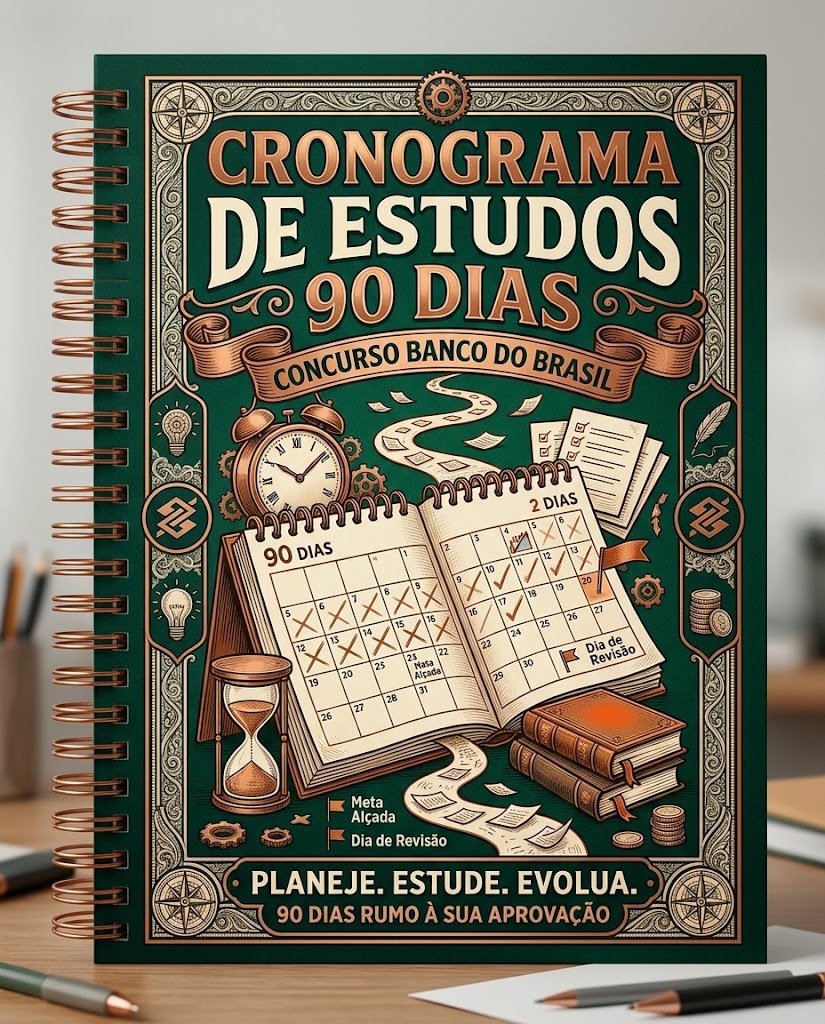 Cronograma de Estudos de 90 Dias