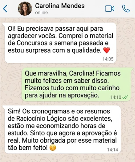 Depoimento de Carolina Mendes