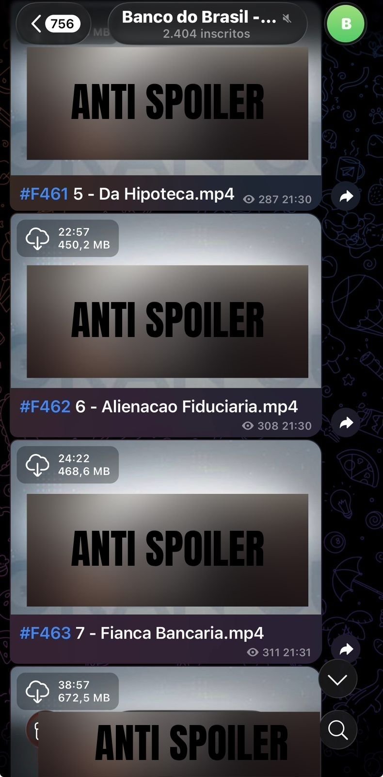 2.500 Videoaulas por Matéria